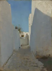 A Moroccan Street Scene, 1879-1880